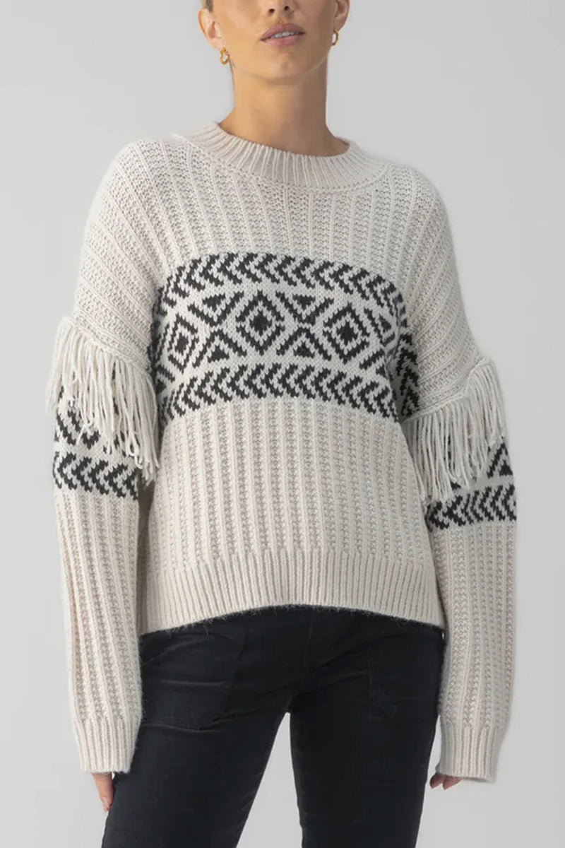 Artisan Fringe Sweater