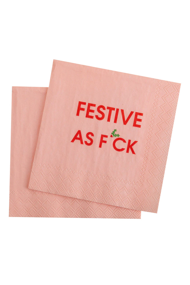 Holiday Cocktail Napkins - Assorted