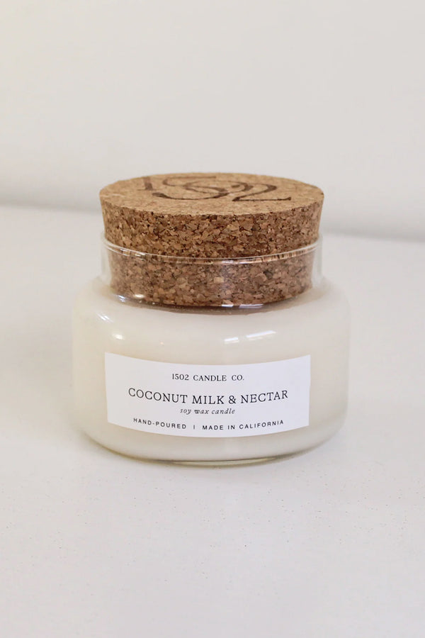 Coconut Milk & Nectar Apothecary Jar Candle