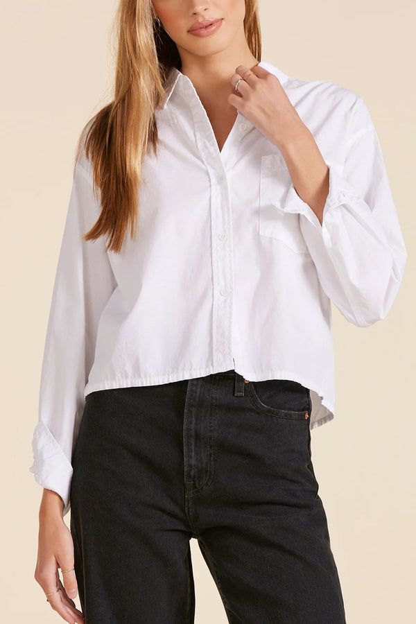 Croppy Boxy Collared Shirt