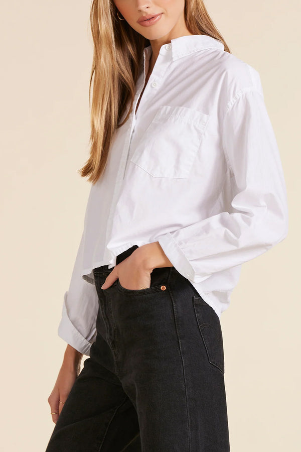 Croppy Boxy Collared Shirt