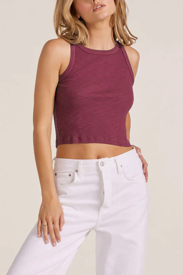 Crop Rib Tank