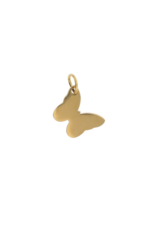 Gold Cutout Butterfly Charm