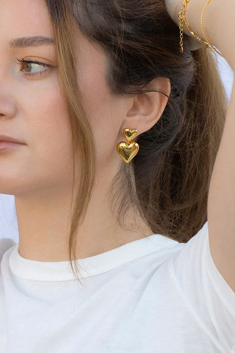 Heartfelt Dangle Earrings