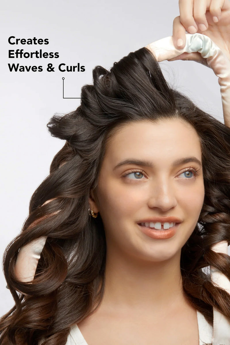 Satin Heatless Curling Set