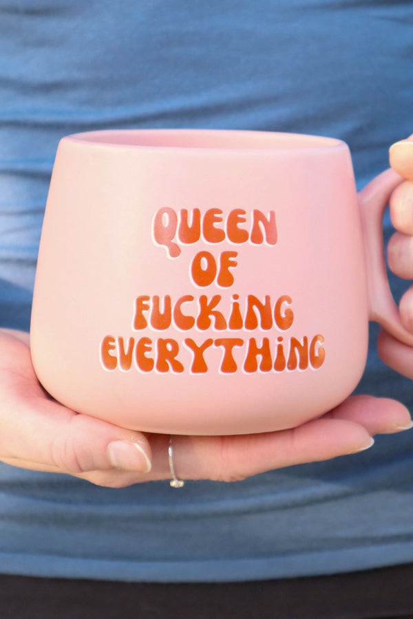 Queen of Everything - Jumbo Cappuccino Mug