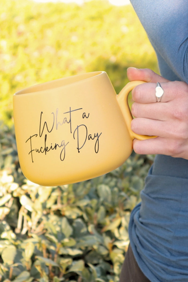 What A Day - Jumbo Cappuccino Mug