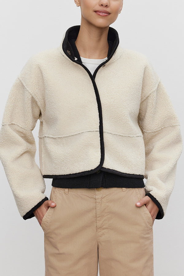 Kelly Lux Sherpa Reversible Jacket