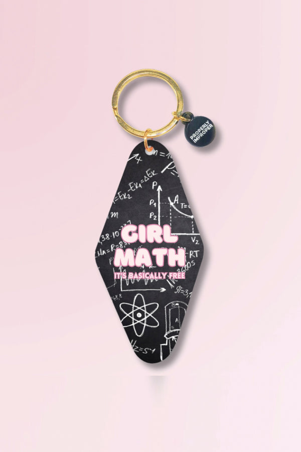 Girl Match Printed Keychain