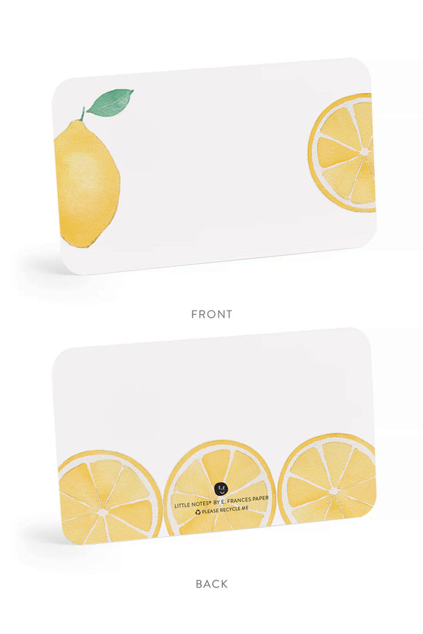 Lemon Little Notes