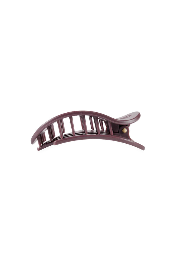 Burgundy Bliss Flat Round Clip - 3 sizes