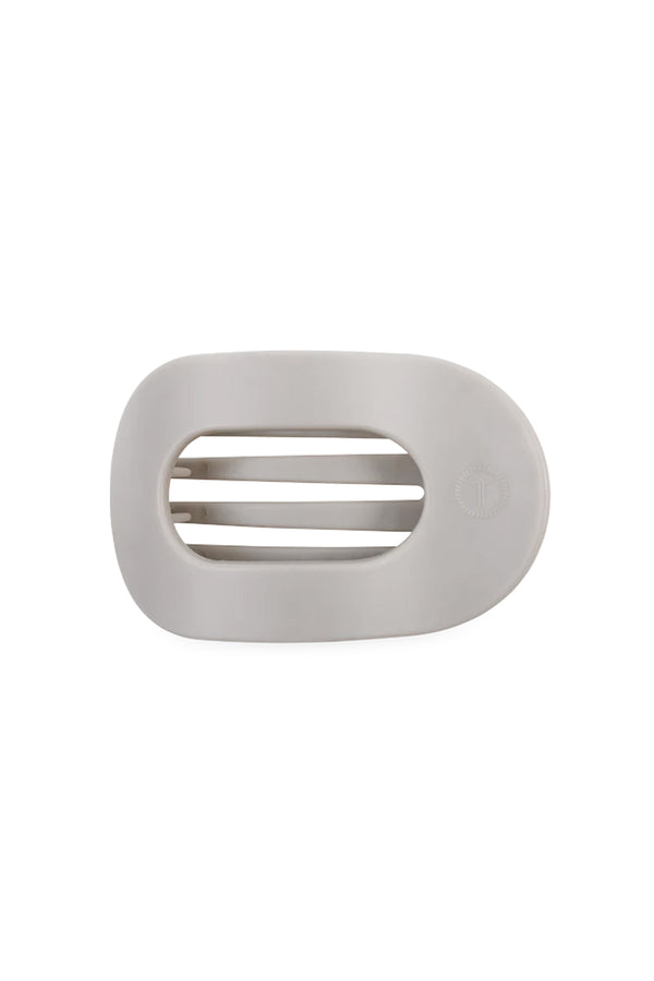 Silver Flames Flat Round Clip - 3 sizes