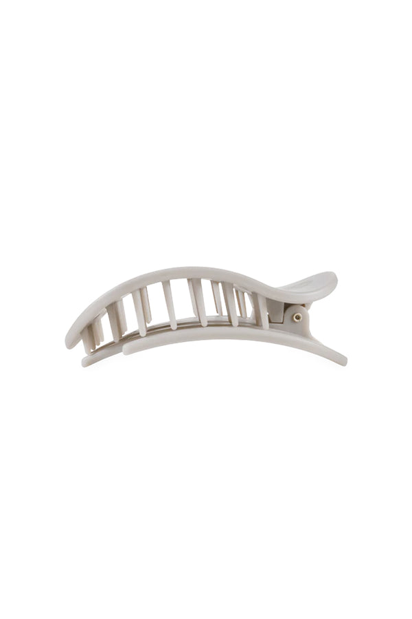 Silver Flames Flat Round Clip - 3 sizes