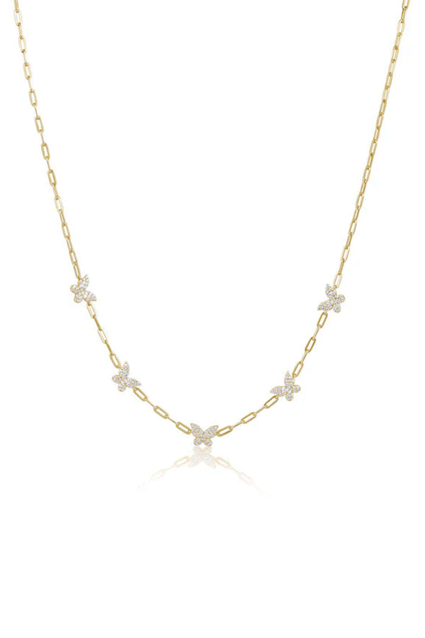 Lilia Butterfly Necklace