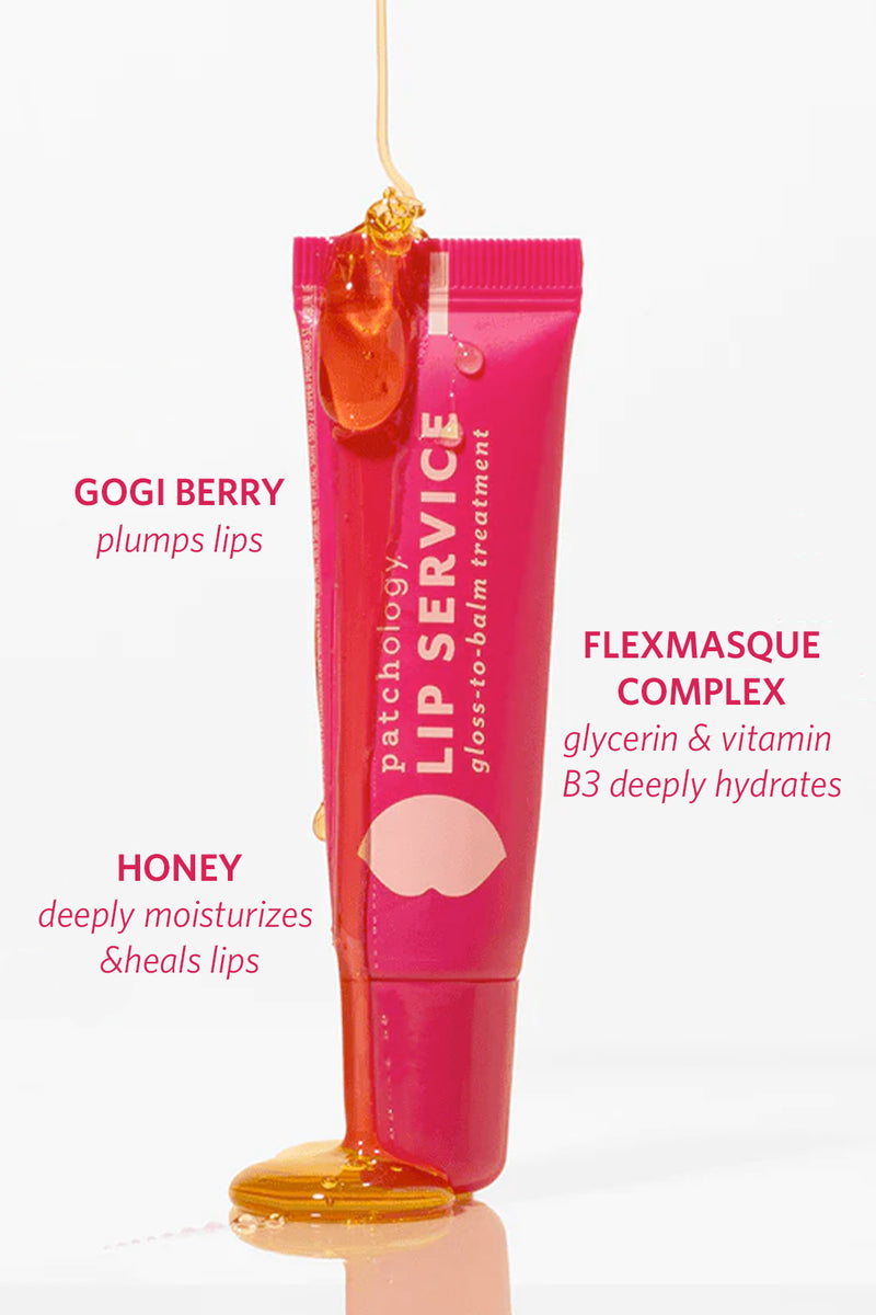 Travel Lip Service Gloss to Balm Treatment