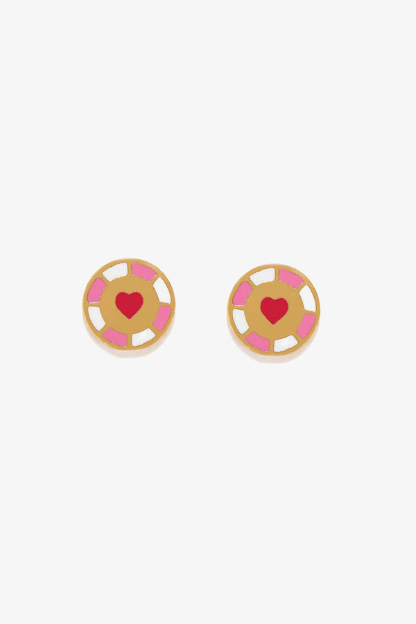 Lucky Casino Chip Studs