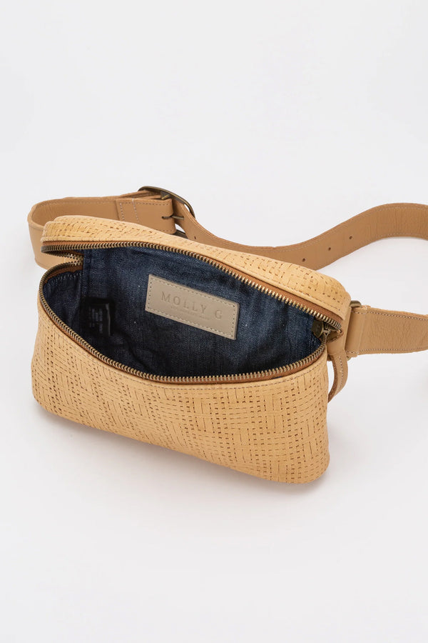 Marley Basketweave Belt Bag