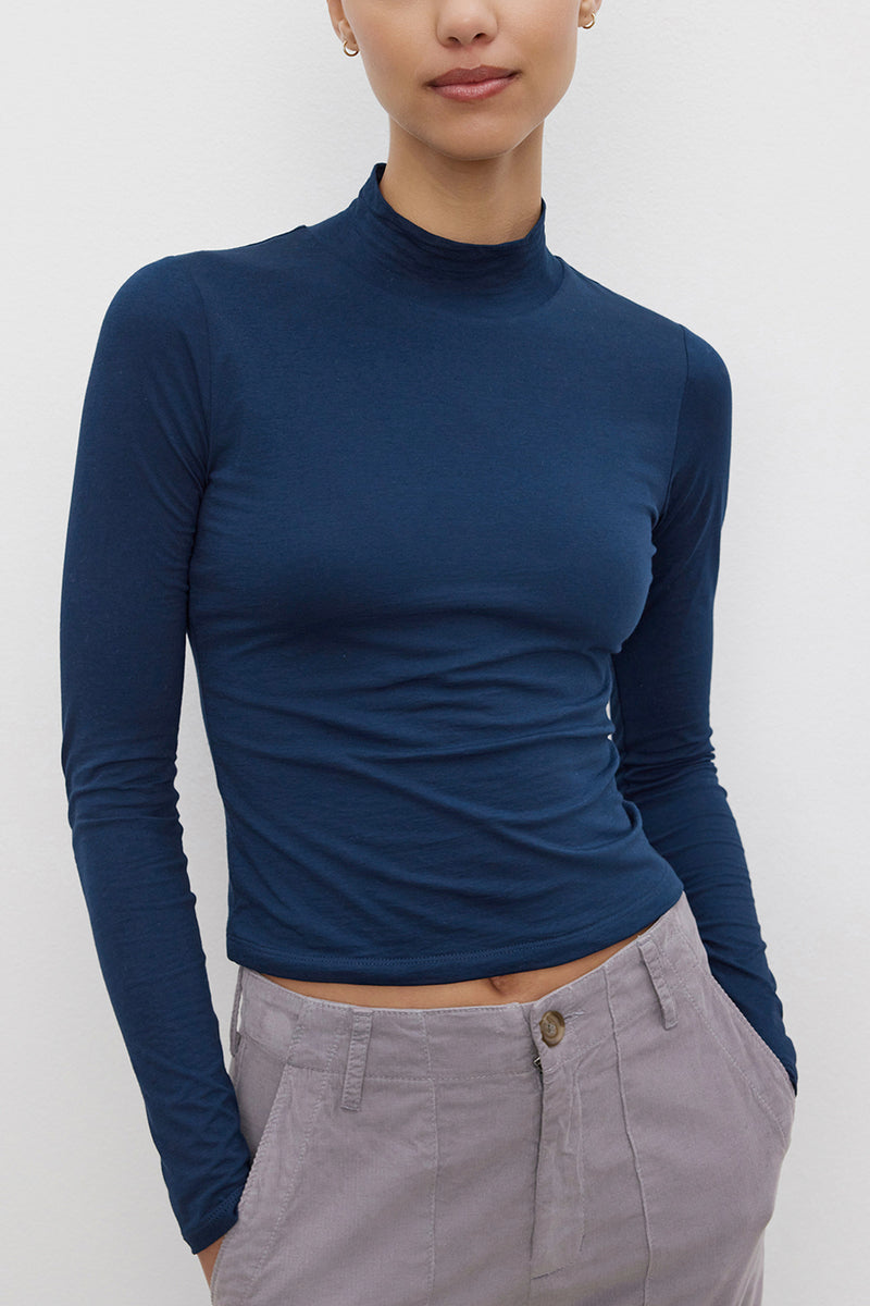 Nadene Mock Neck Top