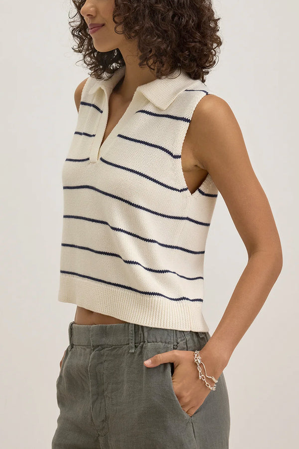 Nayla Cotton Cashmere Sweater Vest