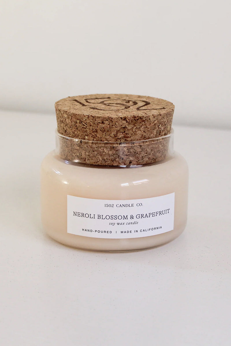 Neroli Blossom & Grapefruit Apothecary Jar Candle