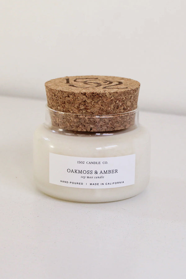 Oakmoss & Amber Apothecary Jar Candle