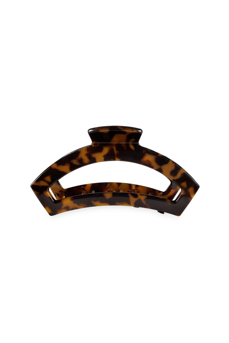 Open Tortoise Hair Clip - 4 sizes