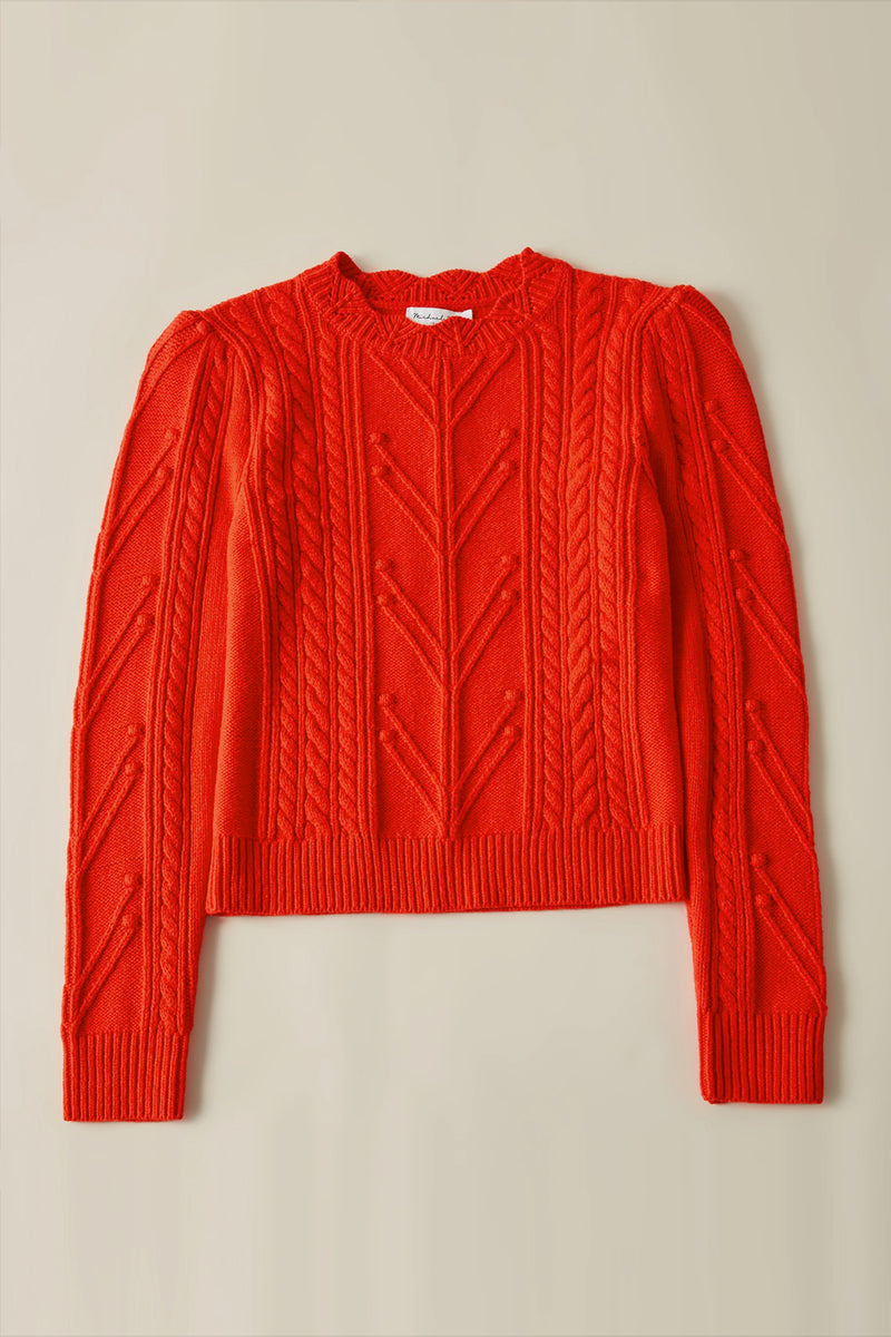 Pia Cable Knit Sweater