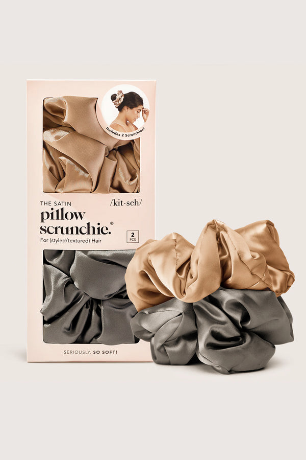 Satin Sleep Pillow Scrunchies