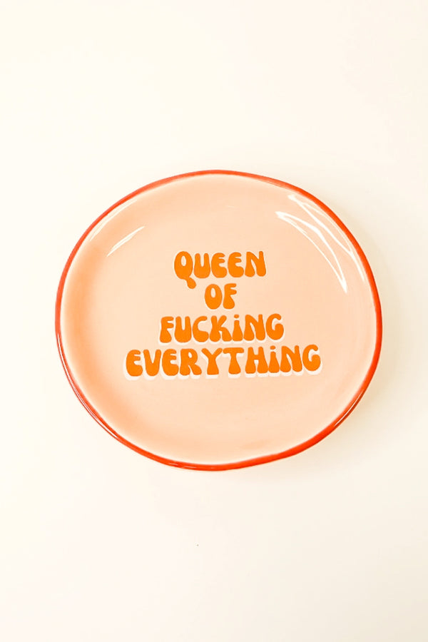 Queen of Everything Trinket Tray