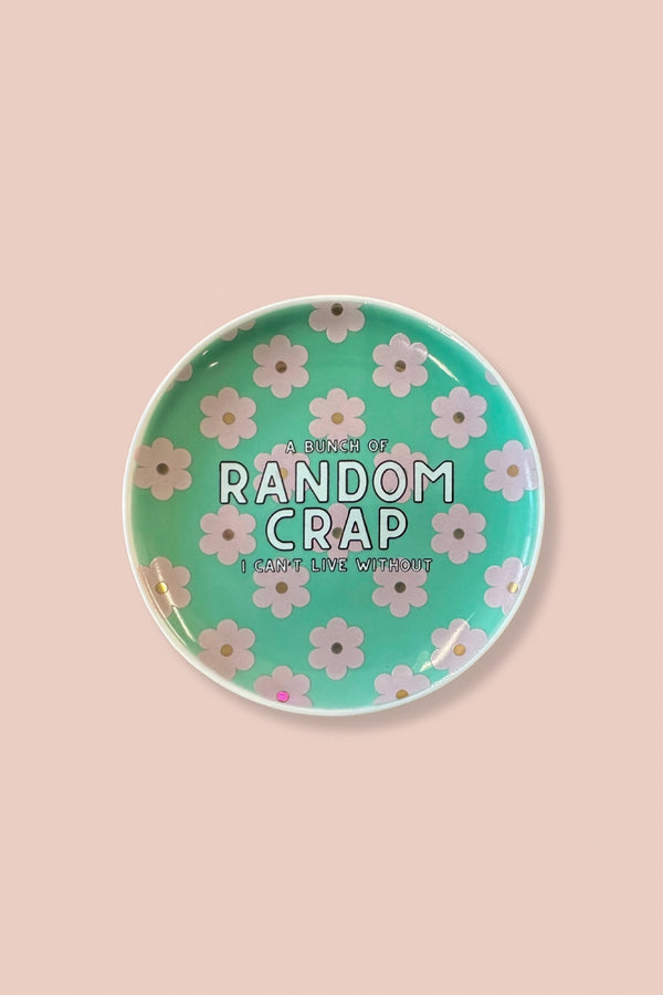 Random Crap Round Trinket Tray