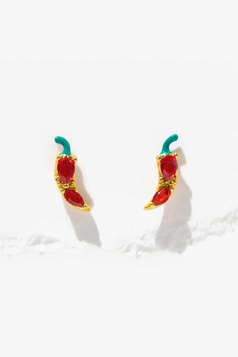 Red Hot Chili Pepper Studs