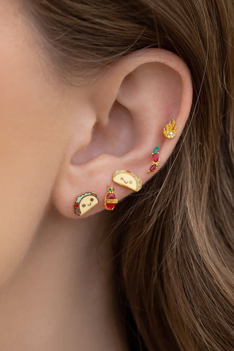 Red Hot Chili Pepper Studs