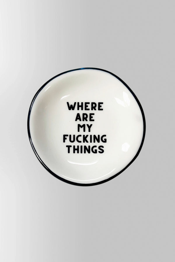 Where are my Things Ring Dish