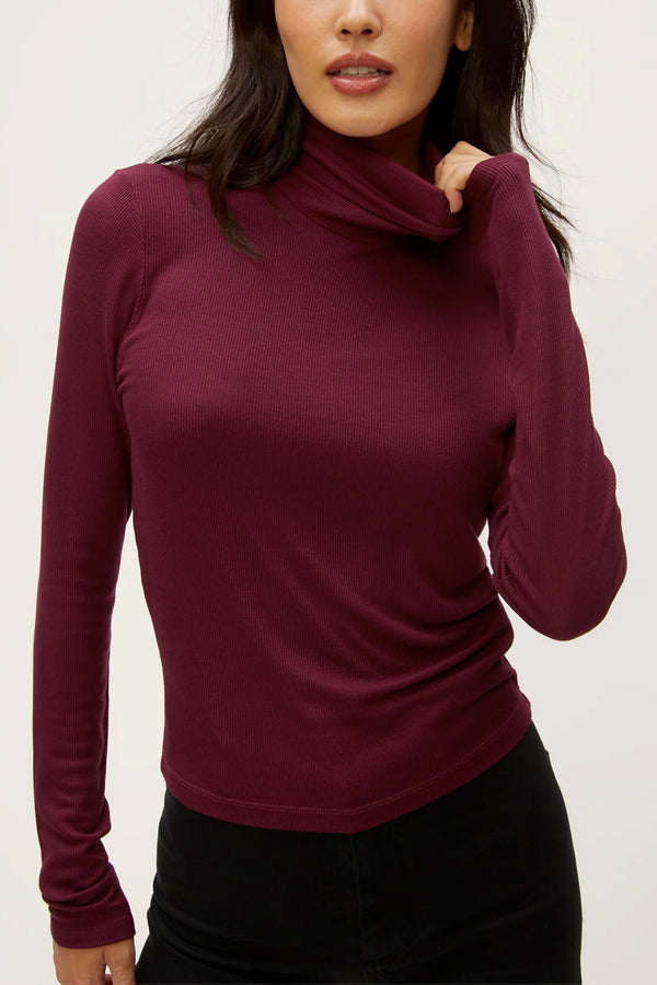 Tara Crop Turtleneck