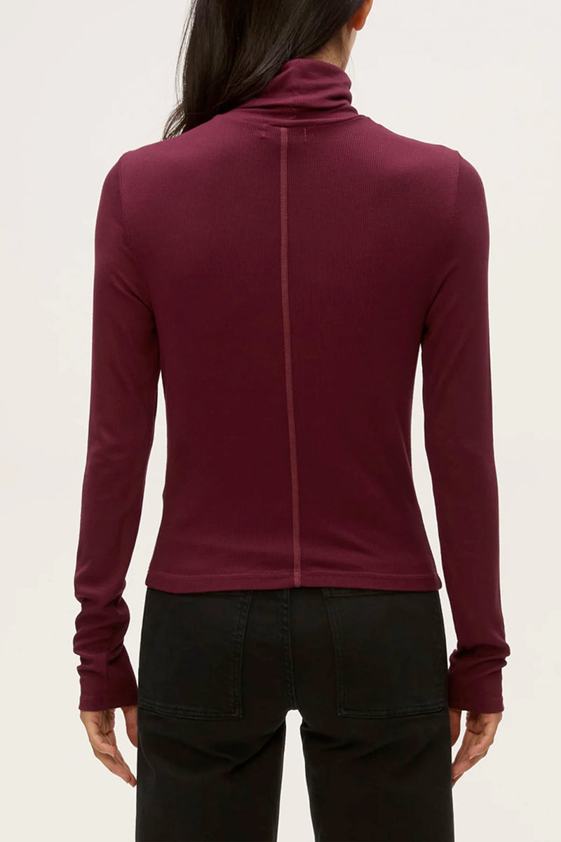 Tara Crop Turtleneck