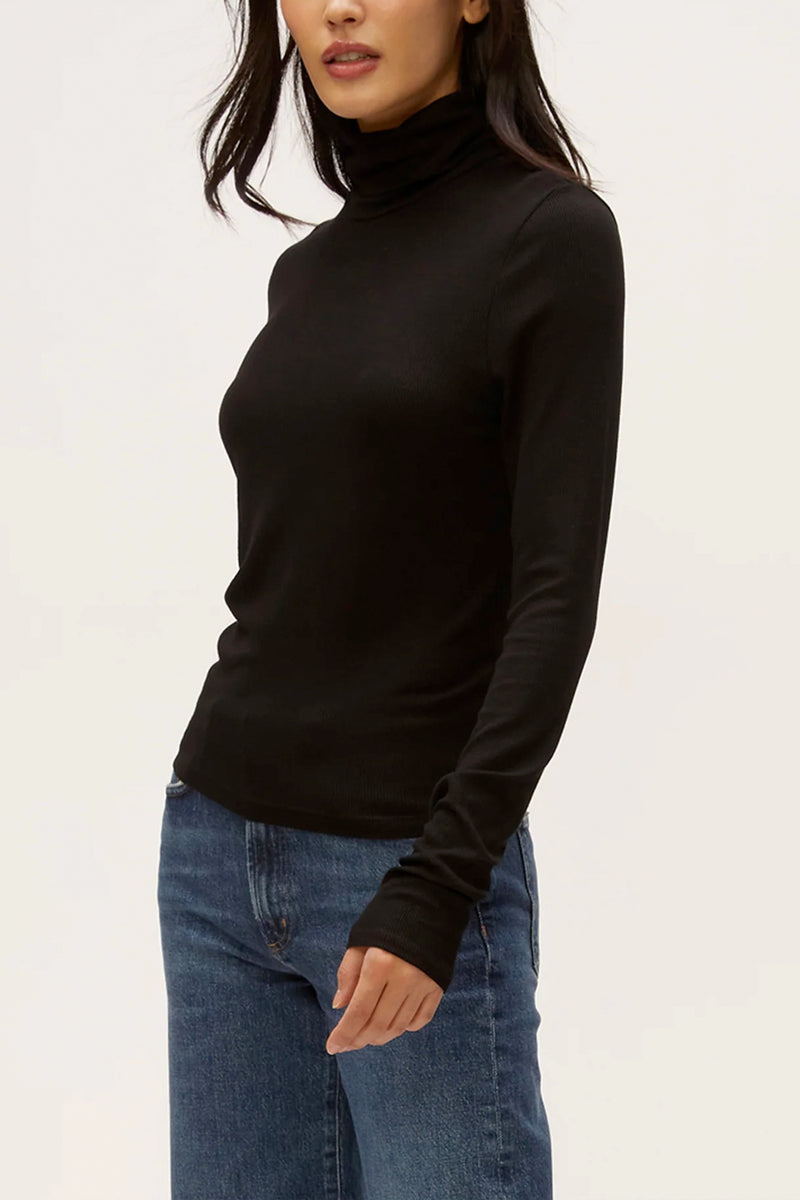 Tara Crop Turtleneck