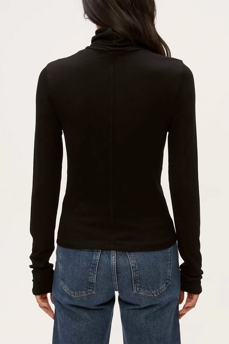 Tara Crop Turtleneck