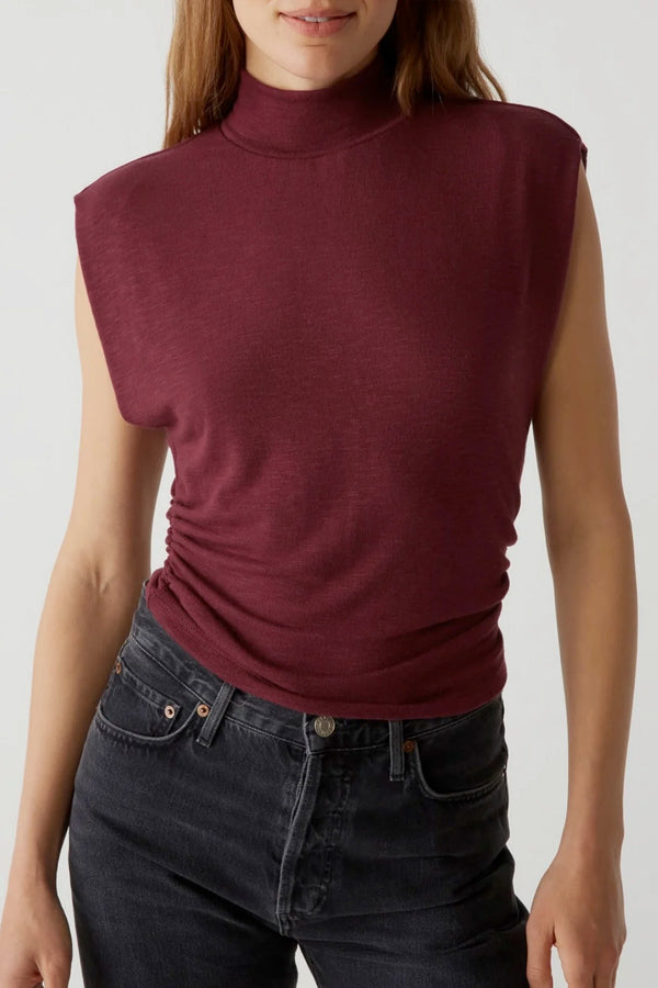 Tina Mock Neck Top