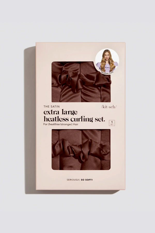 XL Satin Heatless Curling Set