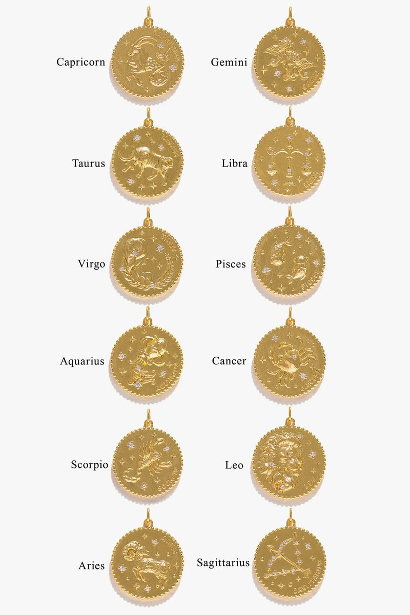 Zodiac Pendant Necklace