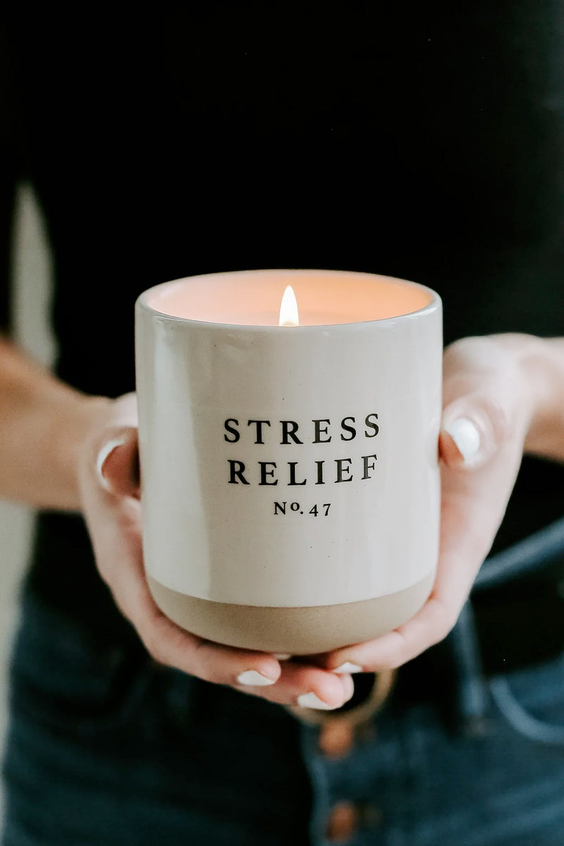 Stress Relief Soy Candle